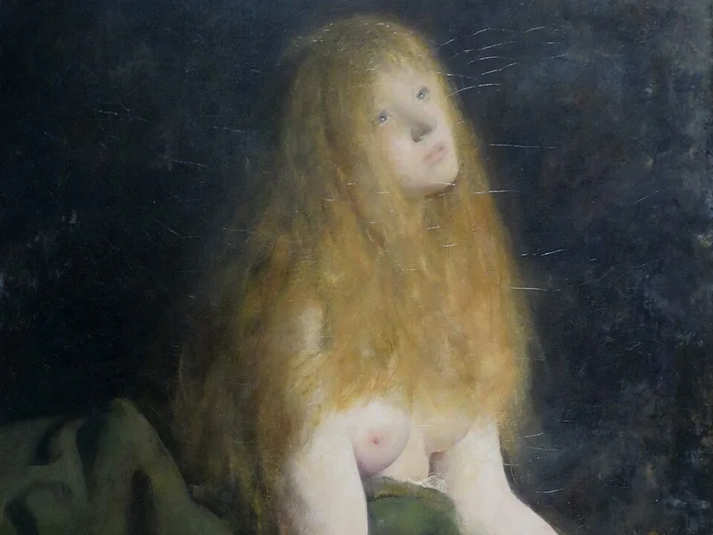 1857-Hans Heyerdahl - La Maddalena penitente